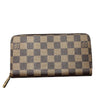 ルイ・ヴィトン LOUIS VUITTON ジッピーウォレット N41661 エベヌ ダミエキャンバス レディース 長財布