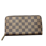 ルイ・ヴィトン LOUIS VUITTON ジッピーウォレット N41661 エベヌ ダミエキャンバス レディース 長財布