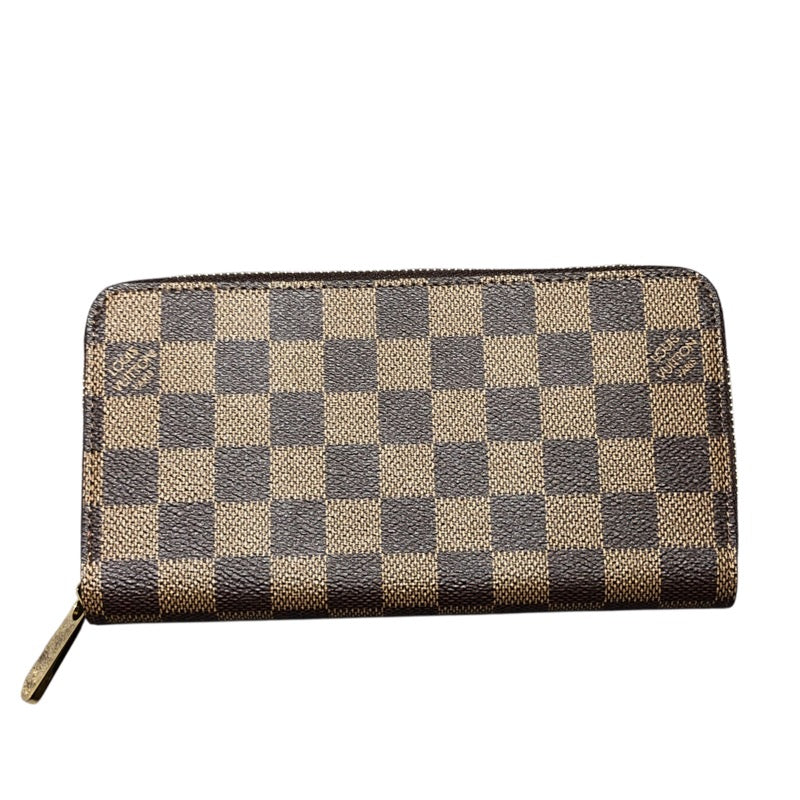 リトマス紙 ルイヴィトン ダミエ エベヌ ジッピーウォレット ルイ・ヴィトン LOUIS VUITTON ジッピーウォレット N41661 エベヌ