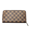 ルイ・ヴィトン LOUIS VUITTON ジッピーウォレット N41661 エベヌ ダミエキャンバス レディース 長財布