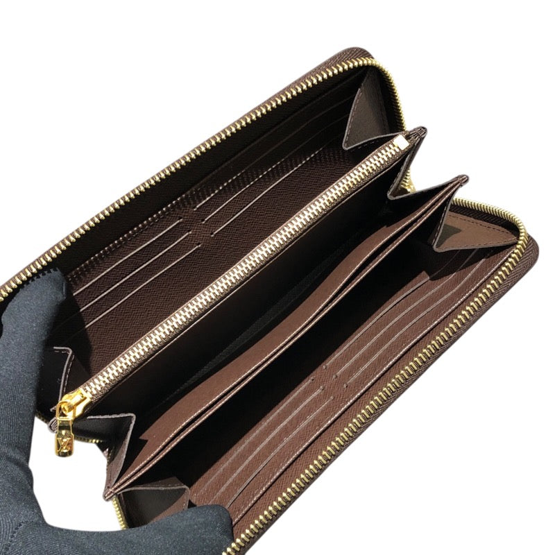 ルイ・ヴィトン LOUIS VUITTON ジッピーウォレット N41661 エベヌ
