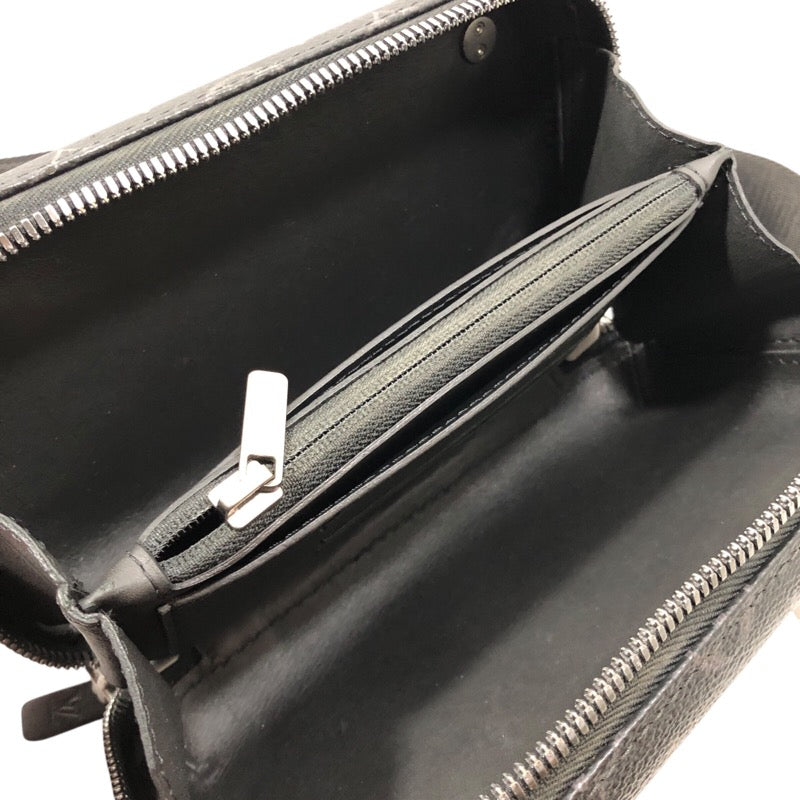 ルイ・ヴィトン LOUIS VUITTON ホライゾン・クラッチ M45579 モノグラムエクリプスキャンバス メンズ ショルダーバッグ