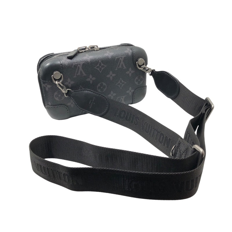 ルイ・ヴィトン LOUIS VUITTON ホライゾン・クラッチ M45579 モノグラムエクリプスキャンバス メンズ ショルダーバッグ