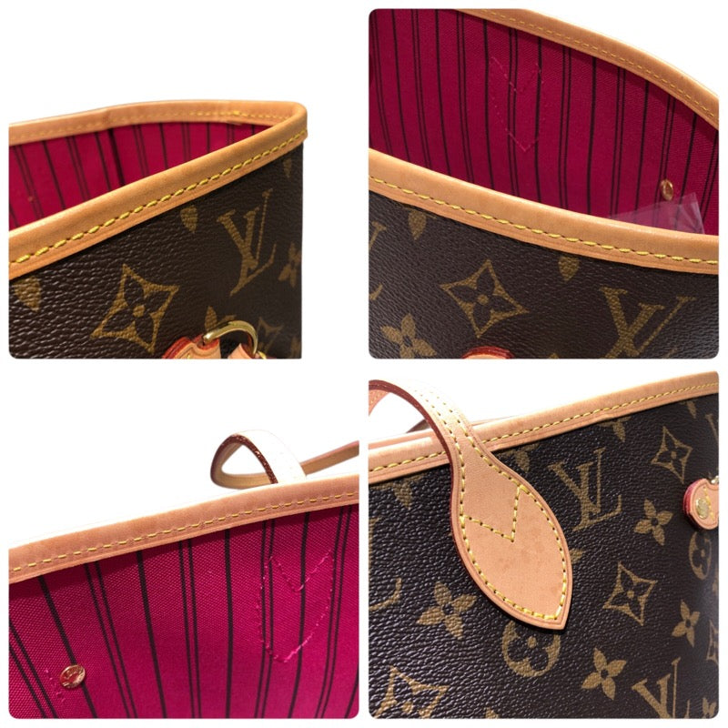 ルイ・ヴィトン LOUIS VUITTON ネヴァーフルMM M40996 ブラウン モノグラムキャンバス レディース ハンドバッグ