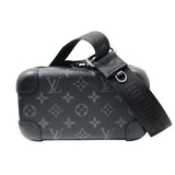 ルイ・ヴィトン LOUIS VUITTON ホライゾン・クラッチ M45579 モノグラムエクリプスキャンバス メンズ ショルダーバッグ