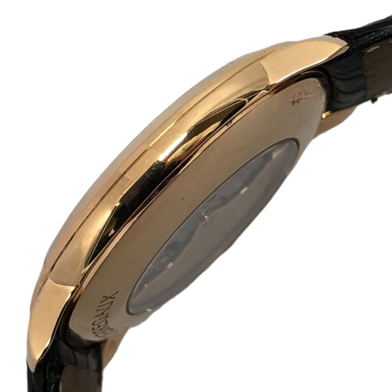 ジラール・ペルゴ GIRARD PERREGAUX 1966 49525-52-232 グレー K18PG/革ベルト 自動巻き メンズ 腕時計