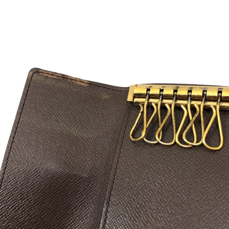 ルイ・ヴィトン LOUIS VUITTON ミュルティクレ6 N62630 エべヌ ダミエ・キャンバス メンズ キーケース