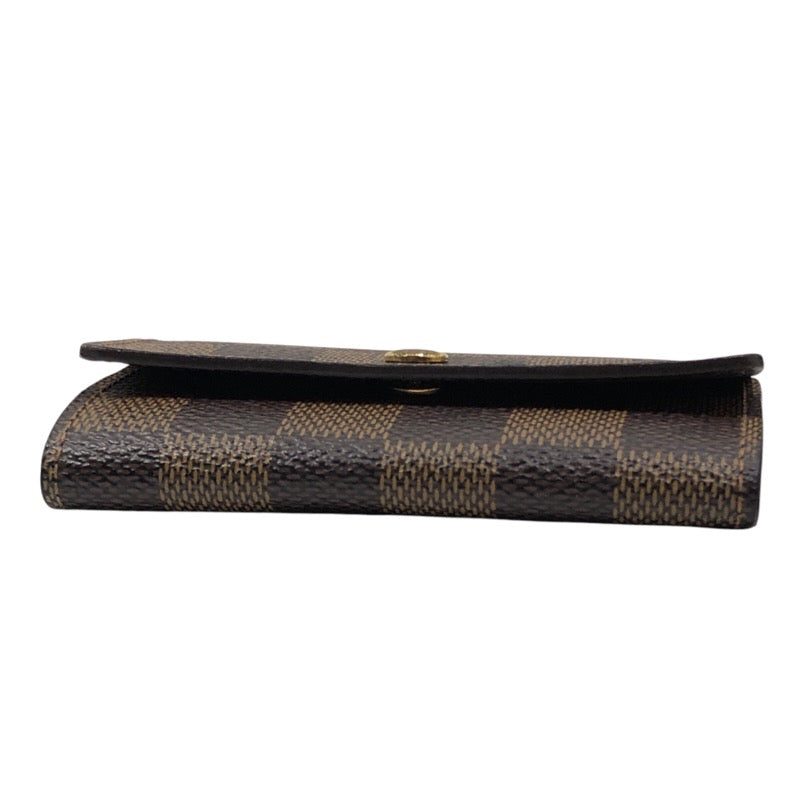ルイ・ヴィトン LOUIS VUITTON ミュルティクレ6 N62630 エべヌ ダミエ・キャンバス メンズ キーケース