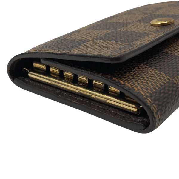 ルイ・ヴィトン LOUIS VUITTON ミュルティクレ6 N62630 エべヌ ダミエ・キャンバス メンズ キーケース