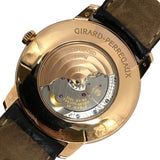 ジラール・ペルゴ GIRARD PERREGAUX 1966 49525-52-232 グレー K18PG/革ベルト 自動巻き メンズ 腕時計