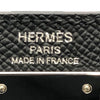 エルメス HERMES ケリー28 外縫い B刻印 ブラック、シルバー金具 エプソン レディース ショルダーバッグ