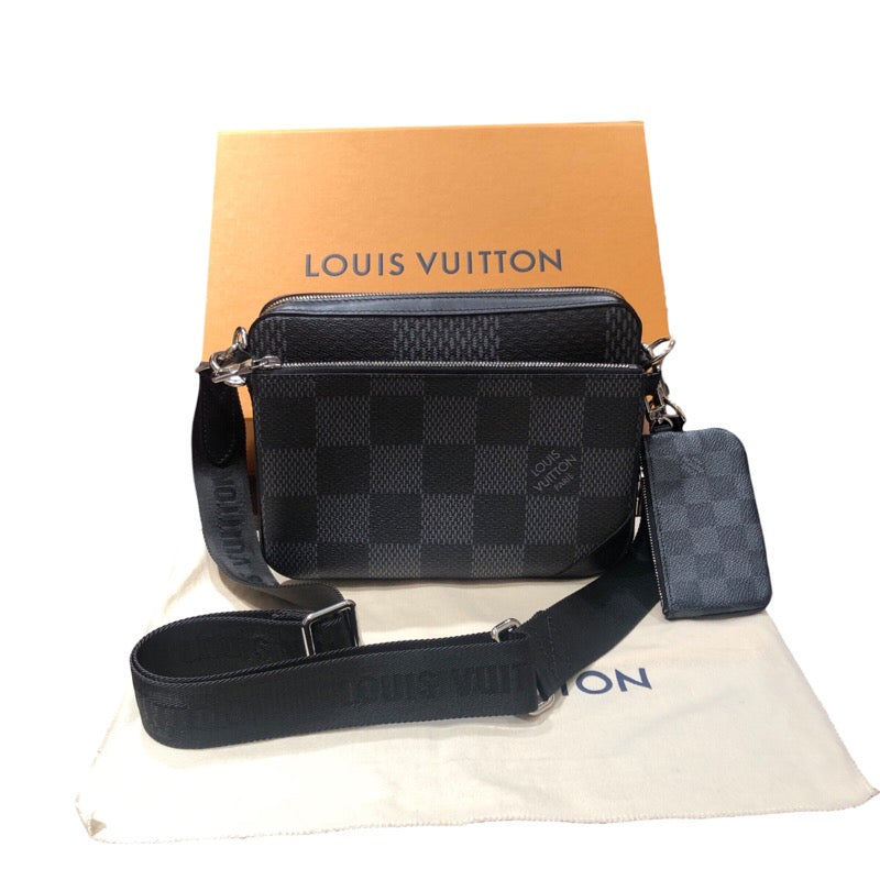 ルイ・ヴィトン LOUIS VUITTON トリオ・メッセンジャー N50017 ダミエグラフィット メンズ ショルダーバッグ