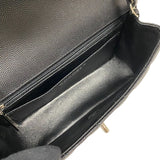 シャネル CHANEL ミニマトラッセ20 A69900 ブラック シルバー金具 キャビアスキン レディース ショルダーバッグ