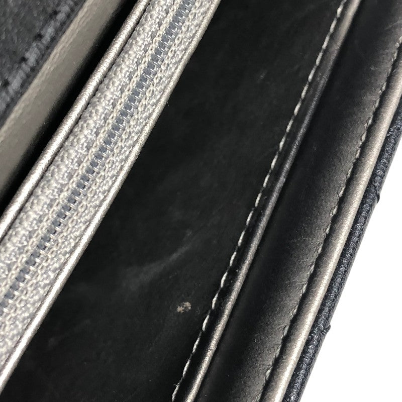 シャネル CHANEL クリアパール スモールフラップチェーンショルダー AS0585 ブラック シルバー金具 ラムスキン レディース ショルダーバッグ