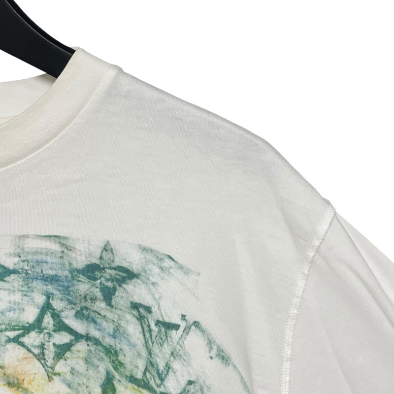 ルイ・ヴィトン LOUIS VUITTON パステルモノグラム半袖Tシャツ HKY17W ホワイト コットン メンズ 半袖Ｔシャツ