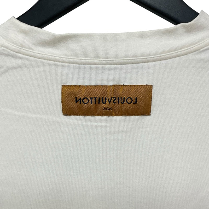 ルイ・ヴィトン LOUIS VUITTON パステルモノグラム半袖Tシャツ HKY17W ホワイト コットン メンズ 半袖Ｔシャツ