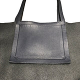 エルメス HERMES カバセリエ46 Z刻 ブラック、ブルーニュイ トリヨン ユニセックス トートバッグ