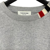 トムブラウン THOM BROWNE メリノウールニットセーター MKA329A グレー ウール メンズ セーター