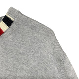 トムブラウン THOM BROWNE メリノウールニットセーター MKA329A グレー ウール メンズ セーター