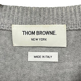 トムブラウン THOM BROWNE メリノウールニットセーター MKA329A グレー ウール メンズ セーター