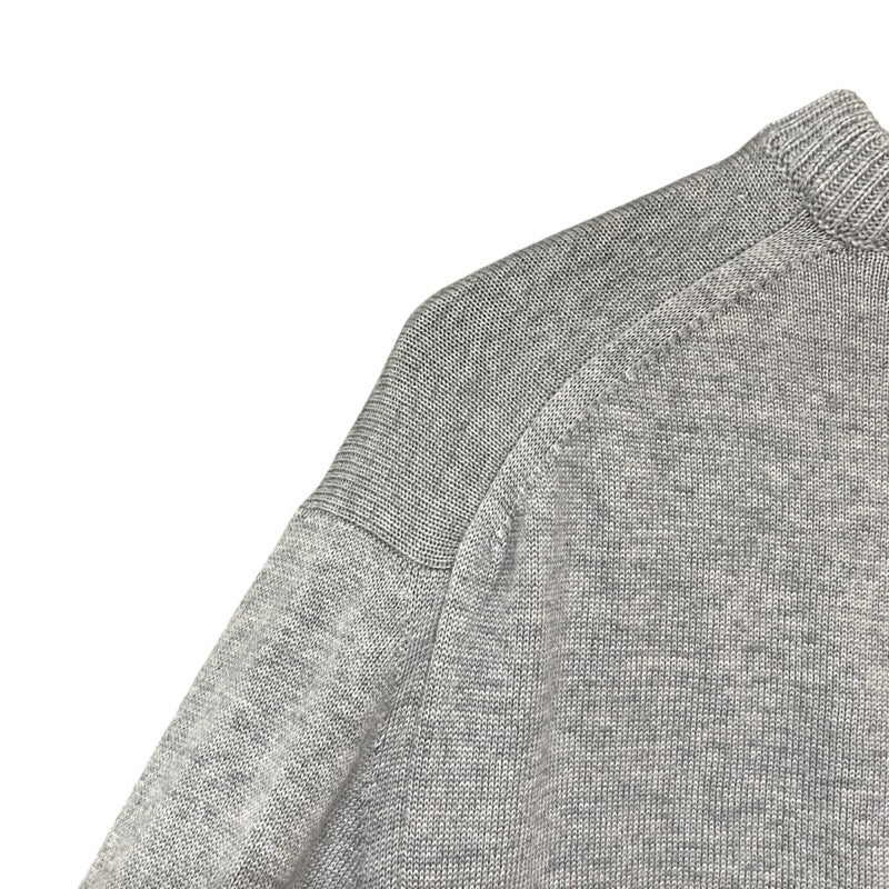 トムブラウン THOM BROWNE メリノウールニットセーター MKA329A グレー ウール メンズ セーター