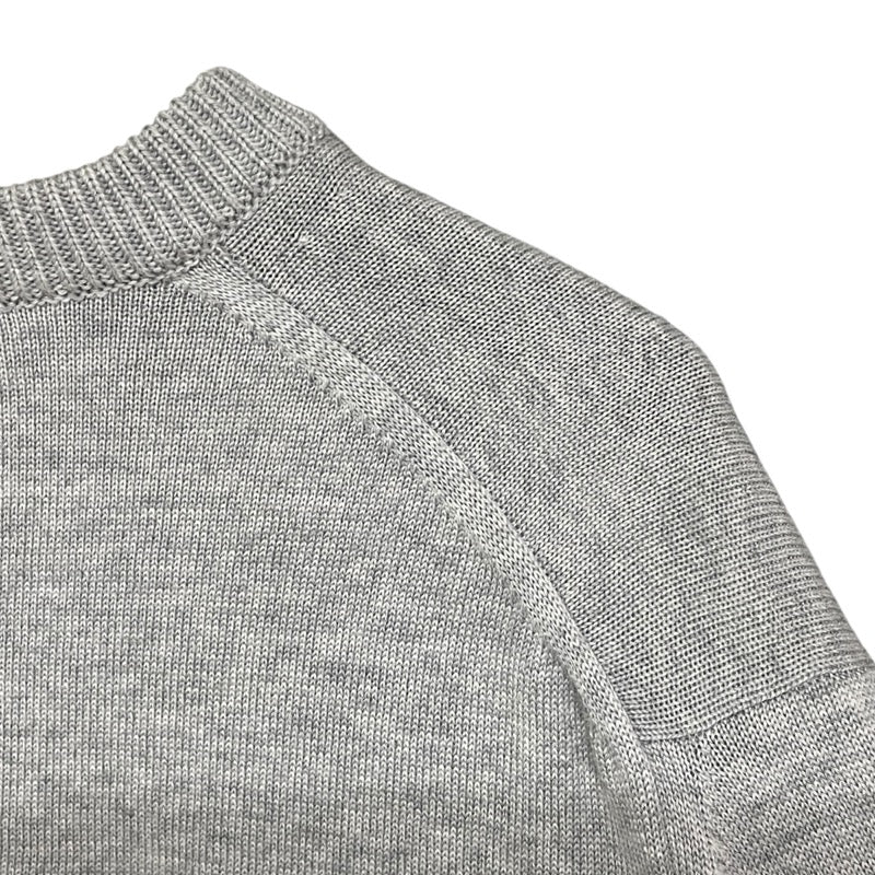 トムブラウン THOM BROWNE メリノウールニットセーター MKA329A グレー ウール メンズ セーター