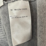トムブラウン THOM BROWNE メリノウールニットセーター MKA329A グレー ウール メンズ セーター