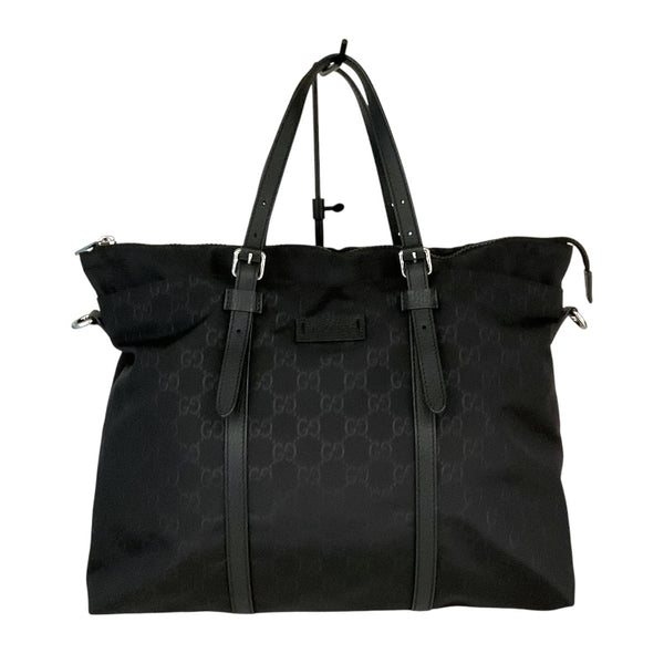 グッチ GUCCI GGナイロン　トートバッグ 387067 ブラック ナイロン レディース ショルダーバッグ