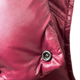 モンクレール MONCLER BORMES ダウンベスト レッド ナイロン メンズ ダウンベスト