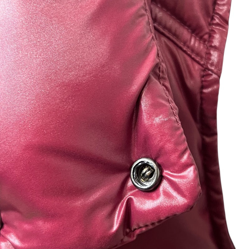 モンクレール MONCLER BORMES ダウンベスト レッド ナイロン メンズ ダウンベスト