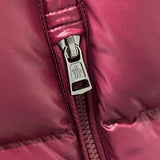モンクレール MONCLER BORMES ダウンベスト レッド ナイロン メンズ ダウンベスト