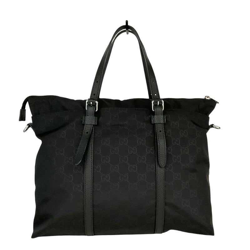 グッチ GUCCI GGナイロン　トートバッグ 387067 ブラック ナイロン レディース ショルダーバッグ