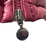 モンクレール MONCLER BORMES ダウンベスト レッド ナイロン メンズ ダウンベスト