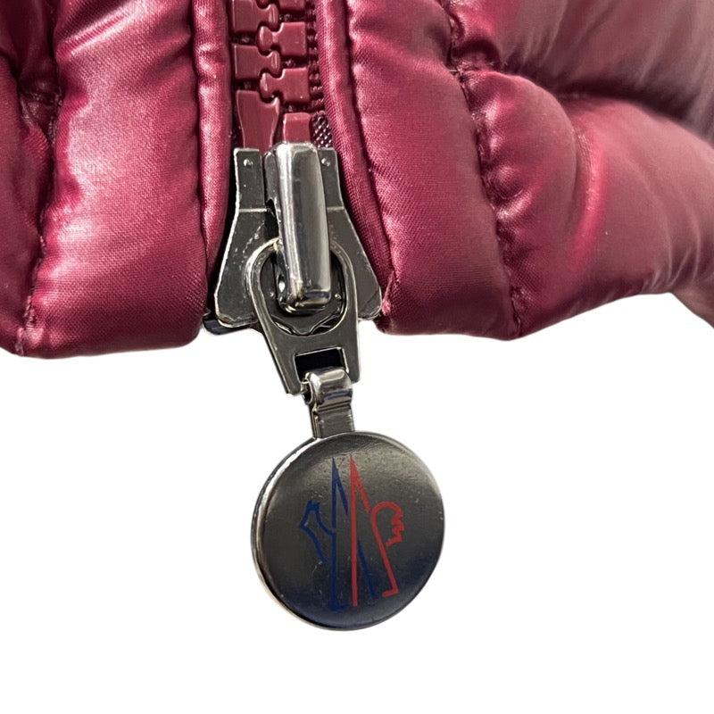 モンクレール MONCLER BORMES ダウンベスト レッド ナイロン メンズ ダウンベスト