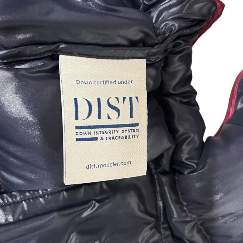 モンクレール MONCLER BORMES ダウンベスト レッド ナイロン メンズ ダウンベスト