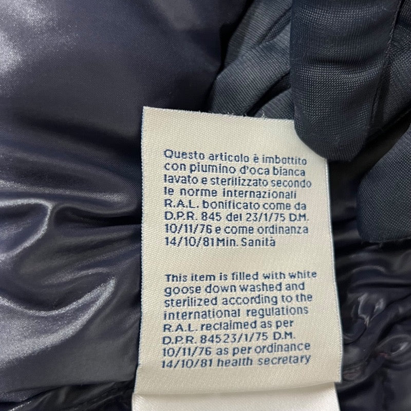 モンクレール MONCLER BORMES ダウンベスト レッド ナイロン メンズ ダウンベスト