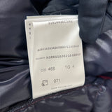 モンクレール MONCLER BORMES ダウンベスト レッド ナイロン メンズ ダウンベスト