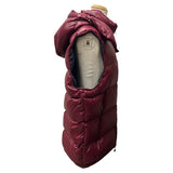 モンクレール MONCLER BORMES ダウンベスト レッド ナイロン メンズ ダウンベスト