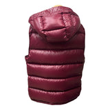 モンクレール MONCLER BORMES ダウンベスト レッド ナイロン メンズ ダウンベスト