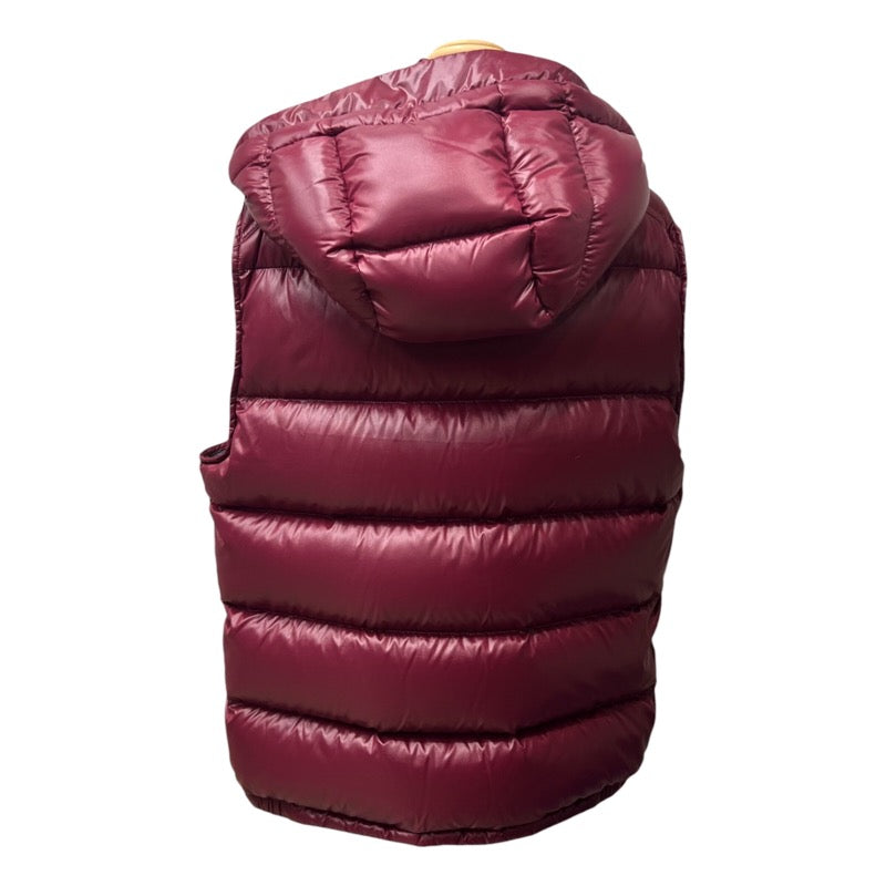モンクレール MONCLER BORMES ダウンベスト レッド ナイロン メンズ ダウンベスト