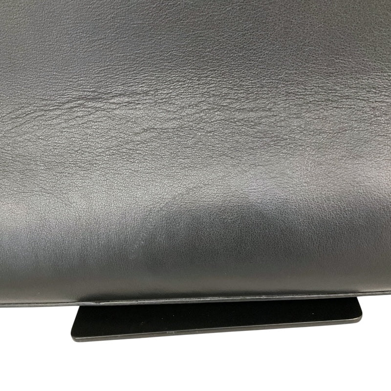 グッチ GUCCI ﾚｻﾞｰ ﾘﾎﾞﾝﾄｰﾄ 440055 ブラック/ｺﾞｰﾙﾄﾞ金具 レザー レディース トートバッグ