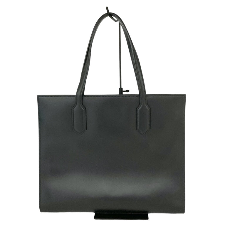 グッチ GUCCI ﾚｻﾞｰ ﾘﾎﾞﾝﾄｰﾄ 440055 ブラック/ｺﾞｰﾙﾄﾞ金具 レザー レディース トートバッグ
