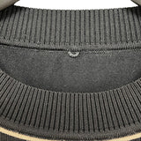 フェンディ FENDI ロゴ半袖ニットシャツ FZY925 ブラック レーヨン レディース 半袖シャツ