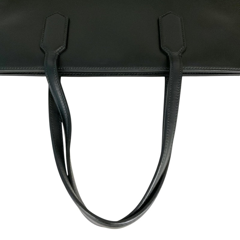グッチ GUCCI ﾚｻﾞｰ ﾘﾎﾞﾝﾄｰﾄ 440055 ブラック/ｺﾞｰﾙﾄﾞ金具 レザー レディース トートバッグ