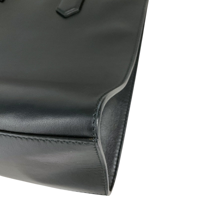 グッチ GUCCI ﾚｻﾞｰ ﾘﾎﾞﾝﾄｰﾄ 440055 ブラック/ｺﾞｰﾙﾄﾞ金具 レザー レディース トートバッグ