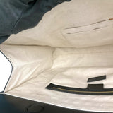 グッチ GUCCI ﾚｻﾞｰ ﾘﾎﾞﾝﾄｰﾄ 440055 ブラック/ｺﾞｰﾙﾄﾞ金具 レザー レディース トートバッグ