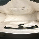 グッチ GUCCI ﾚｻﾞｰ ﾘﾎﾞﾝﾄｰﾄ 440055 ブラック/ｺﾞｰﾙﾄﾞ金具 レザー レディース トートバッグ