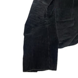 サンローラン SAINT LAURENT エルボーパッチテーラードジャケット ブラック コーデュロイ メンズ テーラードジャケット