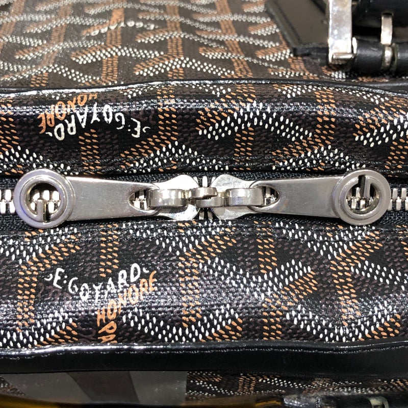 ゴヤール GOYARD アンバサード ブラック ゴヤールディンキャンバス レディース トートバッグ