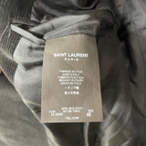 サンローラン SAINT LAURENT エルボーパッチテーラードジャケット ブラック コーデュロイ メンズ テーラードジャケット
